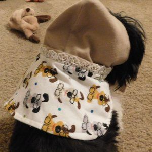 Dog Cloak with Hood-Handcrafted